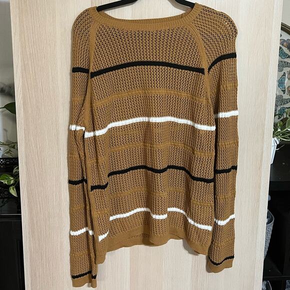 Calvin Klein Striped Sweater - Picture 2 of 4